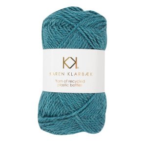 Karen Klarbk Recycled Bottle Yarn - Jeans Blue
